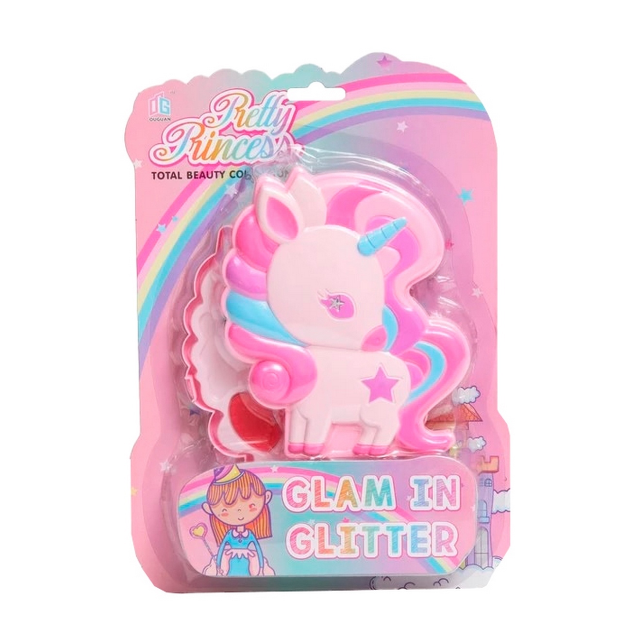 Kit De Maquillaje Para Niñas Juguete Princesas Unicornio